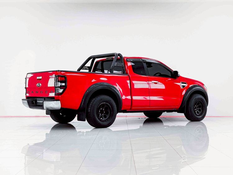 Ford Ranger 2014 2.2 Hi-Rider XLT Pickup ดีเซล ไม่ติดแก๊ส เกียร์ธรรมดา แดง รูปที่ 4