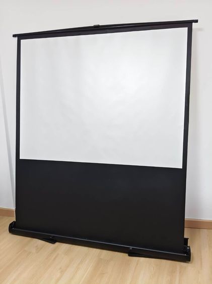  FRHW-V80 จอโปรเจคเตอร์ตั้งพื้น Pull-Up 80" Floor Rising พกพาได้ กางง่าย รูปที่ 5