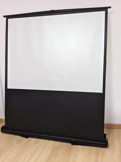 จอภาพ  FRHW-V80 จอโปรเจคเตอร์ตั้งพื้น Pull-Up 80" Floor Rising พกพาได้ กางง่าย