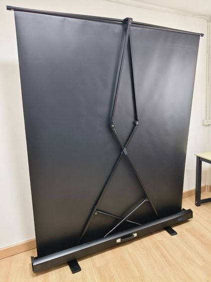  FRHW-V80 จอโปรเจคเตอร์ตั้งพื้น Pull-Up 80" Floor Rising พกพาได้ กางง่าย รูปที่ 7