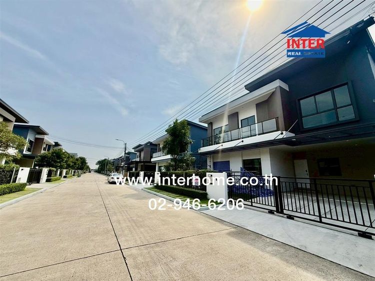 บ้านเดี่ยว 2 ชั้น 56.2 ตร.ว. หมู่บ้านเวนิว ไอดี มอเตอร์เวย์-พระราม9 ถนนพัฒนาชนบท4 ถนนร่มเกล้า เขตลาดกระบัง กรุงเทพมหานคร รูปที่ 4