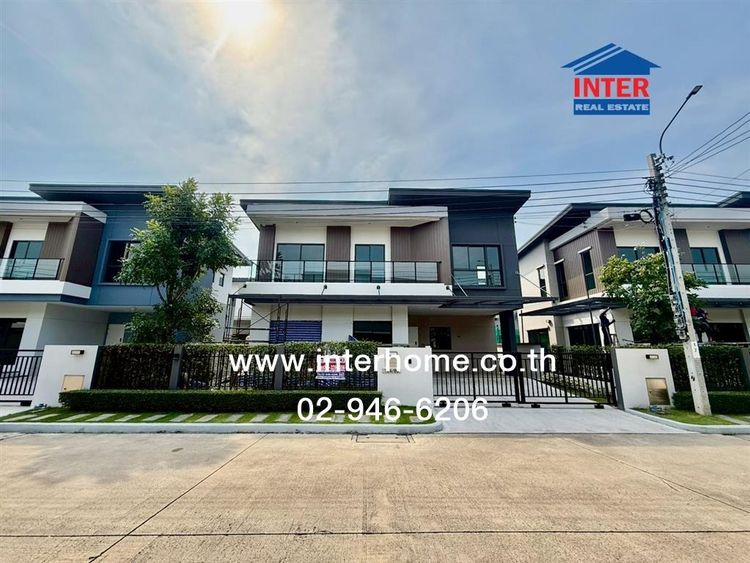 บ้านเดี่ยว 2 ชั้น 56.2 ตร.ว. หมู่บ้านเวนิว ไอดี มอเตอร์เวย์-พระราม9 ถนนพัฒนาชนบท4 ถนนร่มเกล้า เขตลาดกระบัง กรุงเทพมหานคร รูปที่ 3