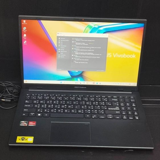 ASUS Vivobook Go 15 Ryzen 3 7320U RAM 8GB SSD 256GB จอ FHD 15.6" รูปที่ 3