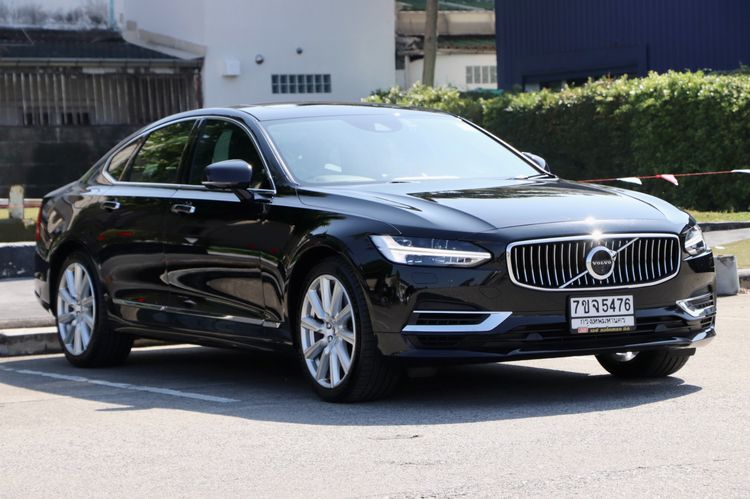 Volvo S90 2019 2.0 T8 Inscription 4WD Sedan ปลั๊กอินไฮบริด (PHEV) ไม่ติดแก๊ส เกียร์อัตโนมัติ ดำ รูปที่ 3