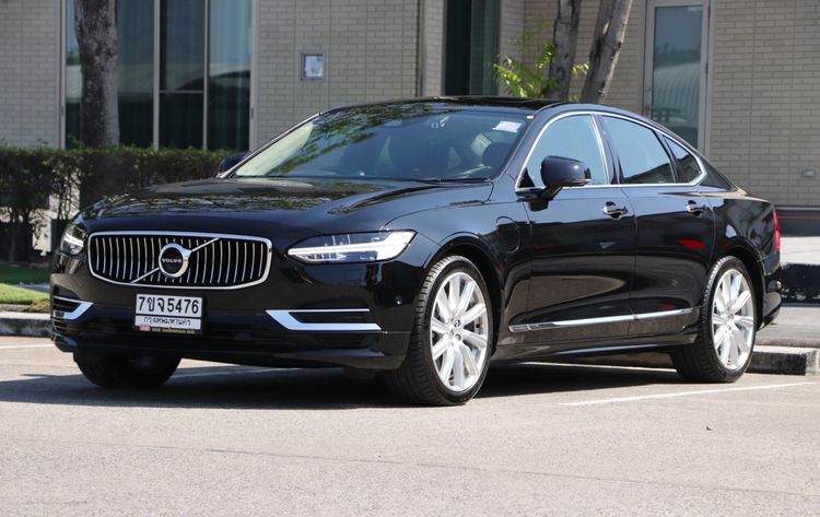Volvo S90 2019 2.0 T8 Inscription 4WD Sedan ปลั๊กอินไฮบริด (PHEV) ไม่ติดแก๊ส เกียร์อัตโนมัติ ดำ รูปที่ 2