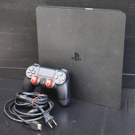 Sony อุปกรณ์เสริมเพลสเตชั่น เชื่อมต่อไร้สายไม่ได้ PS4 Slim 500GB CUH-2218B Firmware 11.52 เครื่องศูนย์ไทย พร้อมจอยแท้ 1 ตัว