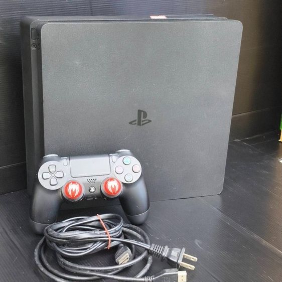 PS4 Slim 500GB CUH-2218B Firmware 11.52 เครื่องศูนย์ไทย พร้อมจอยแท้ 1 ตัว รูปที่ 2