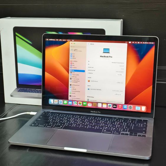 Apple Macbook Pro 13 Inch อื่นๆ อื่นๆ อื่นๆ ไม่ใช่ MacBook Pro 13” M1 2020 RAM 16GB SSD 512GB Retina แบต Cycle 179