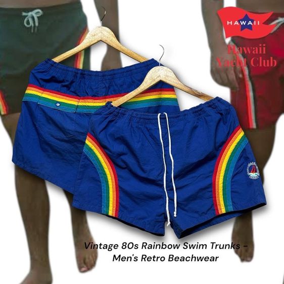 กางเกงขาสั้น PACIFIC HAWAII แท้ 💯 size XL วัดจริง เอว 33-37 ยาว 16 ปลายขากว้าง 14.5 นิ้ว สภาพดีมาก ดีเทลสวย มีซัปใน ทรงสวย เนื้อผ้าดีมาก รูปที่ 7