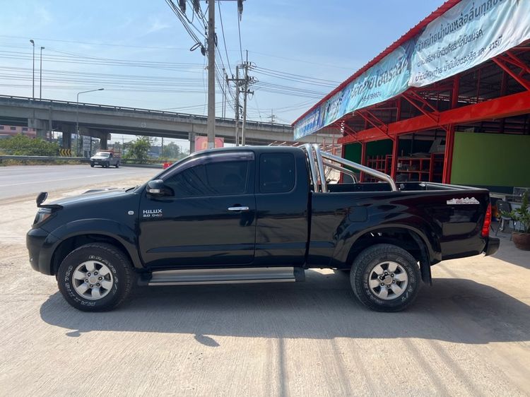 Toyota Hilux Vigo D4D 2007 รุ่นย่อยอื่นๆ Pickup ดีเซล ไม่ติดแก๊ส เกียร์ธรรมดา ดำ รูปที่ 2