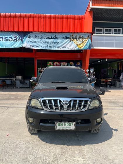 Toyota Hilux Vigo D4D 2007 รุ่นย่อยอื่นๆ Pickup ดีเซล ไม่ติดแก๊ส เกียร์ธรรมดา ดำ