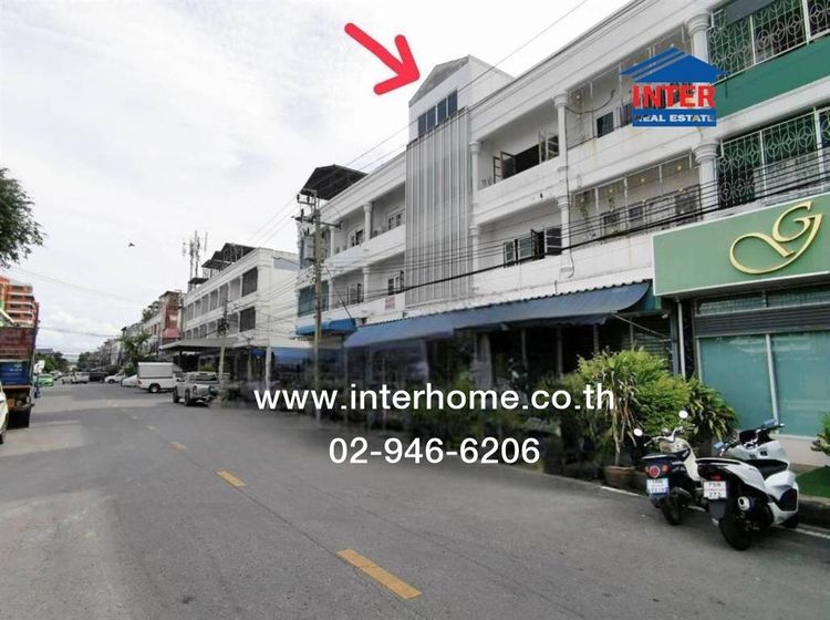 อาคารพาณิชย์ 3 ชั้น 18 ตร.ว. หมู่บ้านบางใหญ่ซิตี้ ใกล้ตลาดบางใหญ่ซิตี้ ซอยบางใหญ่ซิตี้ซอย10-13 ถนนกาญจนาภิเษก ถนนจันทร์ทองเอี่ยม บางใหญ่ รูปที่ 3