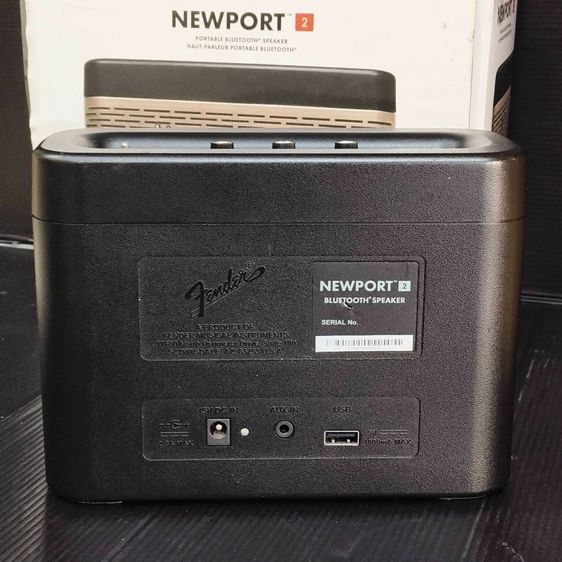 Fender Newport 2Bluetooth Speaker ลําโพงบลูทูธดีไซน์แอมป์กีตาร์ปรับVolume Treble Bass AUX IN USB รูปที่ 8