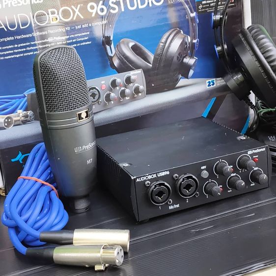 PreSonus AudioBox 96 Studio ชุดอัดเสียงครบเซ็ต พร้อมทําเพลง Podcast ได้ทันที รูปที่ 6