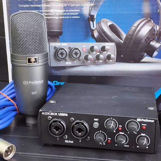 PreSonus AudioBox 96 Studio ชุดอัดเสียงครบเซ็ต พร้อมทําเพลง Podcast ได้ทันที รูปที่ 5