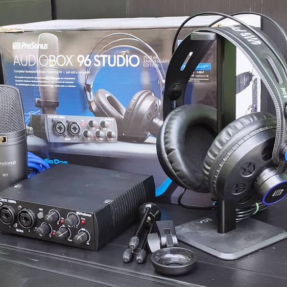 PreSonus AudioBox 96 Studio ชุดอัดเสียงครบเซ็ต พร้อมทําเพลง Podcast ได้ทันที รูปที่ 3