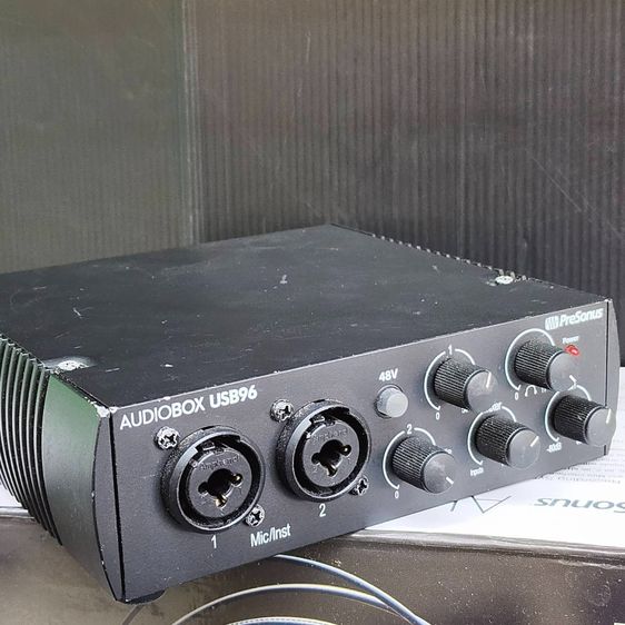 PreSonus AudioBox 96 Studio ชุดอัดเสียงครบเซ็ต พร้อมทําเพลง Podcast ได้ทันที รูปที่ 11