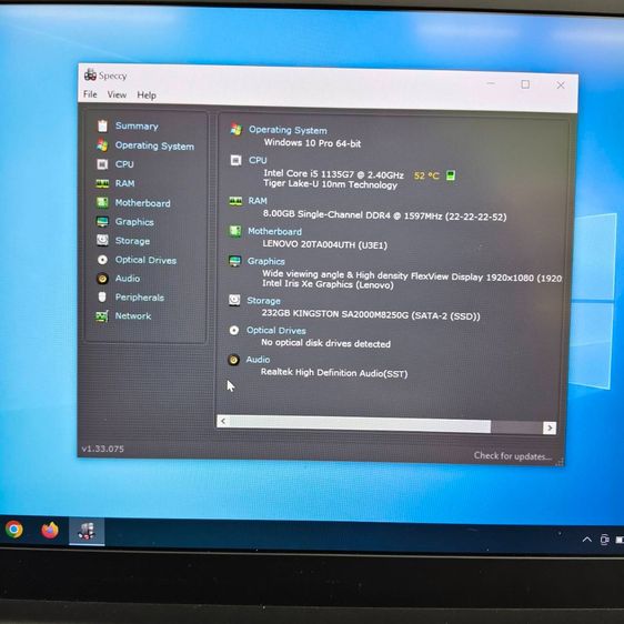 Lenovo ThinkPad E14 Gen 2 i5-1135G7 RAM 8GB SSD 256GB NVMe Intel Iris Xe จอ 14” FHD IPS รูปที่ 5