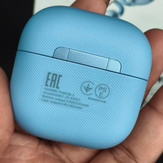  HUAWEI FreeClip 2 Open-Ear Bluetooth ไมค์ AI ตัดเสียงรบกวน สีฟ้า (ของใหม่แกะดูยังไม่ใช้) รูปที่ 7