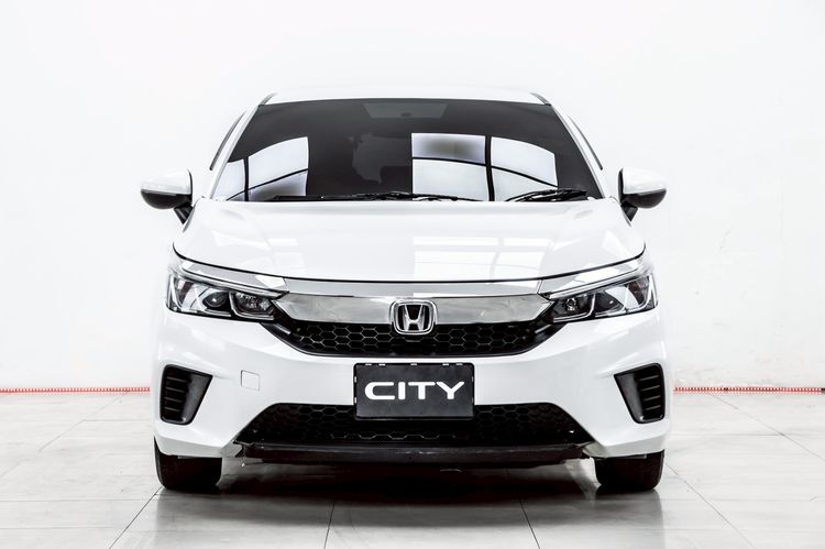 Honda City 2021 1.0 SV Sedan เบนซิน ไม่ติดแก๊ส เกียร์อัตโนมัติ ขาว รูปที่ 4