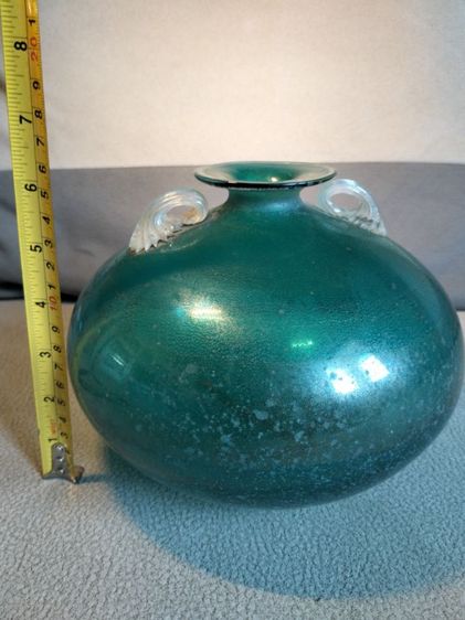 ขอขายแก้วสีเขียวจากอีตาลี เรียกว่า แก้ว Murano glas วินเทจหายากยุค 1970 เป็นแก้วทางอีตาลีสะสมกันข้องข้างราคาเป็นหมื่นขนาดความสูง 15ซม. รูปที่ 10