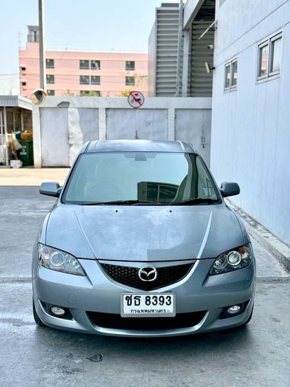 Mazda Mazda3 2006 1.6 V Sedan เบนซิน ไม่ติดแก๊ส เกียร์ธรรมดา เทา รูปที่ 4