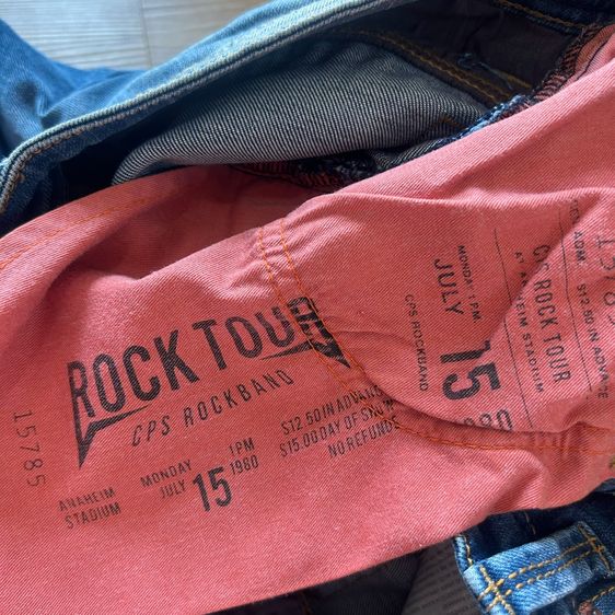 ❌❌❌ขายแล้วครับ❌❌❌ 👖★กางเกงยีนส์ CPS CHAPS ★ Rock Tour (Size33) Slim Tapered Fit ของแท้ รูปที่ 4