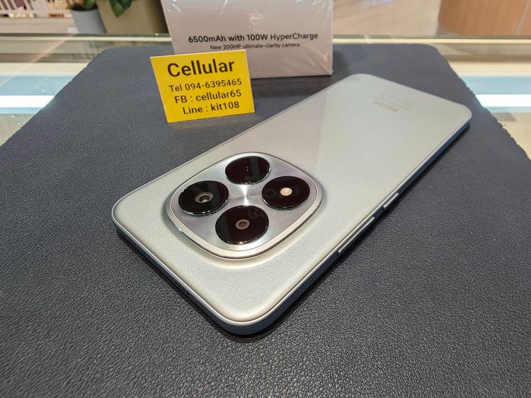 Redmi Note15 Pro Plus 512GB เพิ่งใช้1วัน ประกันศูนย์ไทยปีกว่าครบกล่อง รูปที่ 3