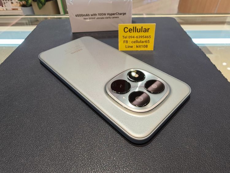 Redmi Note15 Pro Plus 512GB เพิ่งใช้1วัน ประกันศูนย์ไทยปีกว่าครบกล่อง รูปที่ 4