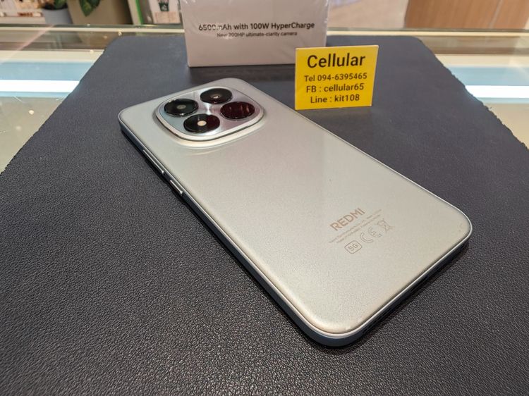 Redmi Note15 Pro Plus 512GB เพิ่งใช้1วัน ประกันศูนย์ไทยปีกว่าครบกล่อง รูปที่ 6
