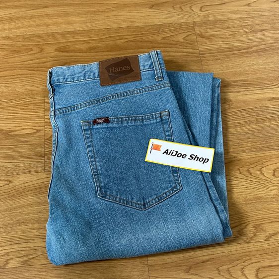 ❌❌❌ขายแล้วครับ❌❌❌👖 ★ Hanes Jeans straight ★ North Carolina (ป้ายญี่ปุ่น) ของแท้ ทรง straight รูปที่ 3