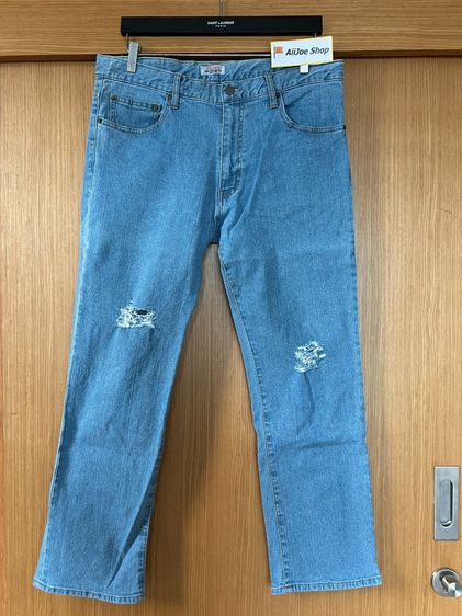 ❌❌❌ขายแล้วครับ❌❌❌👖 ★ Hanes Jeans straight ★ North Carolina (ป้ายญี่ปุ่น) ของแท้ ทรง straight รูปที่ 4