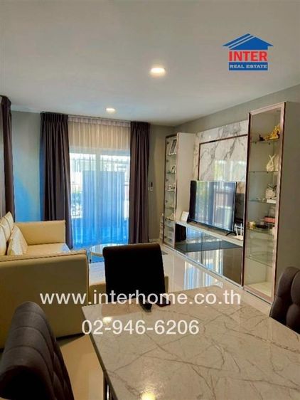 บ้านเเฝด 2 ชั้น 36.4 ตร.ว. หมู่บ้านเซนส์ สายไหม 56 ใกล้โรงพยาบาลภูมิพล ซอยสายไหม56 ถนนพหลโยธิน ถนนสายไหม เขตสายไหม กรุงเทพมหานคร รูปที่ 3