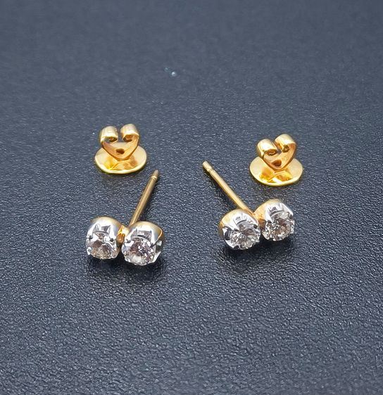 ต่างหูเพชรแท้  รูปที่ 8