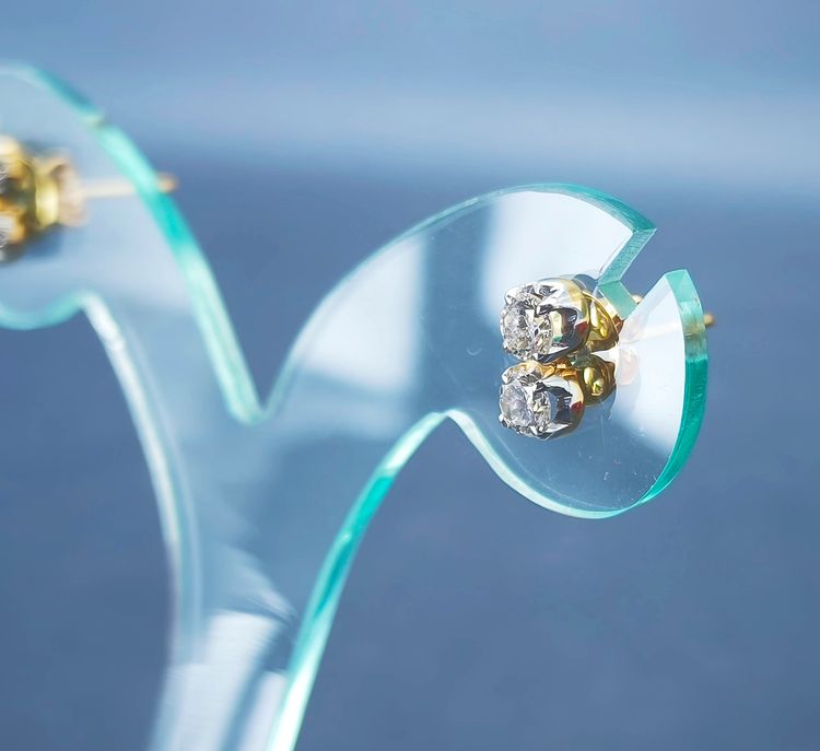 ต่างหูเพชรแท้  รูปที่ 4