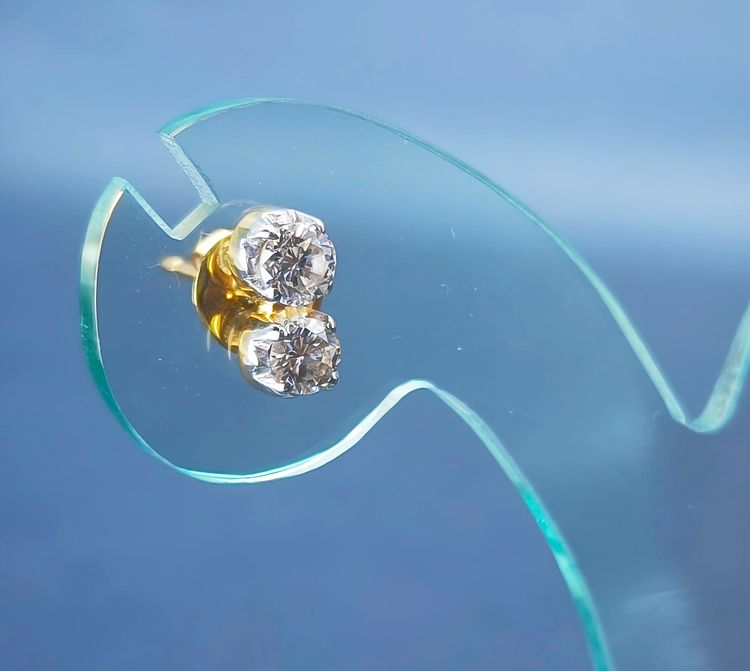 ต่างหูเพชรแท้  รูปที่ 5