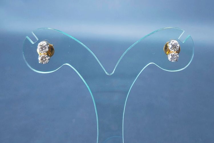 ต่างหูเพชรแท้  รูปที่ 3