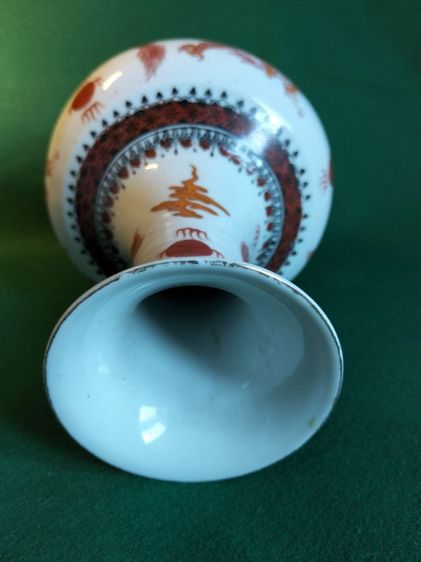 ขอขายแจกันจีนโบราณลายมังกรพ่นไฟขนาดความสูง 27ซม.ขนาดความกว้าง 17ซม.สภาพเก่าสมบูรณ์ไม่มีร้าวแตกและบิ่น  รูปที่ 7