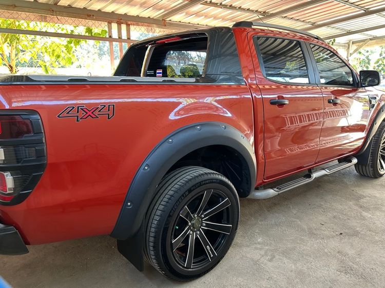 Ford Ranger 2015 3.2 Wildtrak 4WD Pickup ดีเซล ไม่ติดแก๊ส เกียร์อัตโนมัติ ส้ม รูปที่ 3