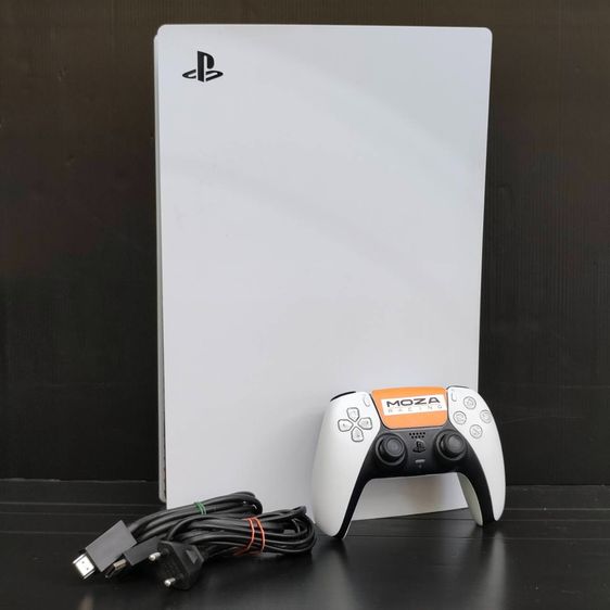 Sony อุปกรณ์เสริมเพลสเตชั่น เชื่อมต่อไร้สายไม่ได้ PS5 Digital Edition เครื่องศูนย์ ใช้งานปกติ อุปกรณ์ครบ