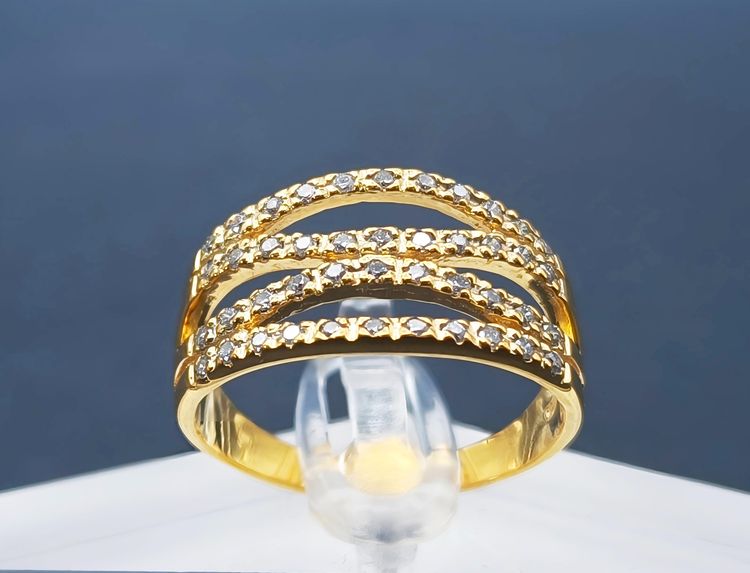 เงิน แหวนเพชรแท้