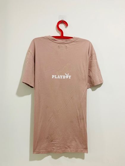 เสื้อยืด PLAYBOY แท้ 💯 size L ขนาด อก 21.5 ยาว 28 นิ้ว สภาพดีมาก ลายสวย เนื้อผ้านิ่มมาก หายากน่าสะสมครับ รูปที่ 5