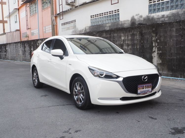 รถ Mazda Mazda 2 1.3 Skyactiv-G S Leather Sedan 100th Anniversary Edition สี ขาว