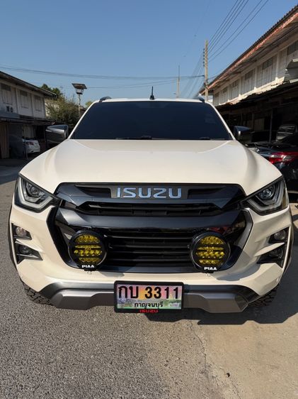 Isuzu D-MAX 2022 3.0 Vcross M 4WD Pickup ดีเซล ไม่ติดแก๊ส เกียร์อัตโนมัติ ขาว