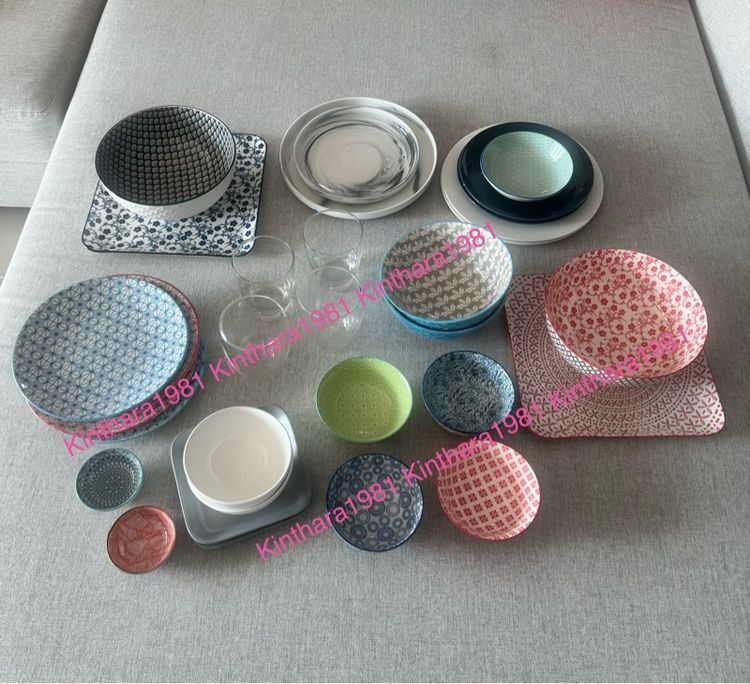 จาน ชาม แก้วน้ำ