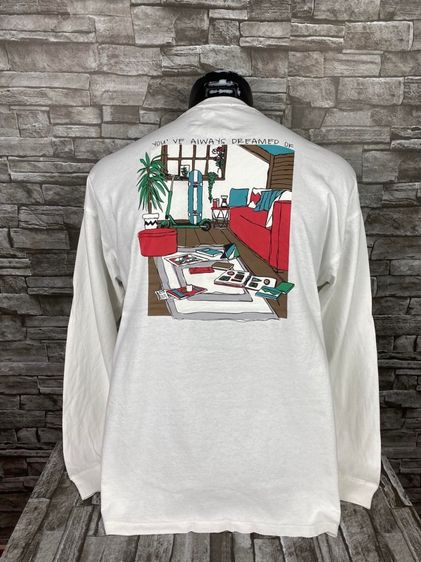 ขาว อื่นๆ อื่นๆ อื่นๆ เสื้อยืดแขนยาว JUNRED Japan 🇯🇵 แท้ 💯 size M ขนาด อก 22 ยาว 27 นิ้ว สภาพใหม่มาก ลายสวย เนื้อผ้านิ่มมาก หายากน่าสะสมครับ