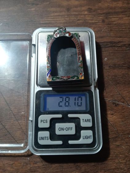 ตลับสมเด็จเนื้อเงินแท้ลงยาเงินแท้เก่าโบราณสภาพเยี่ยม รูปที่ 15