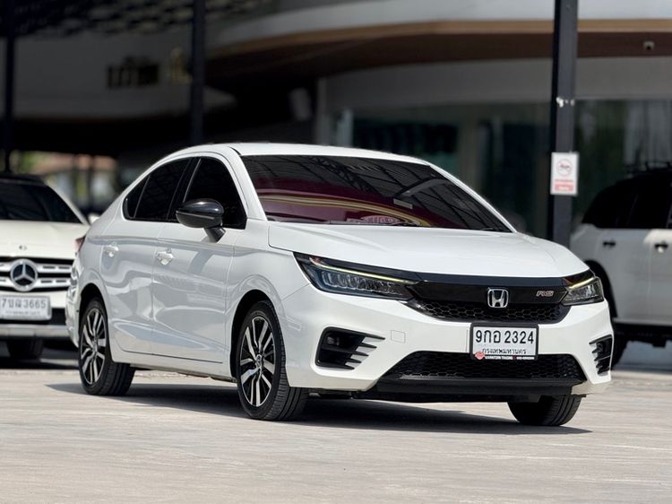 Honda City 2020 1.0 SV Sedan เบนซิน ไม่ติดแก๊ส เกียร์อัตโนมัติ ขาว รูปที่ 2