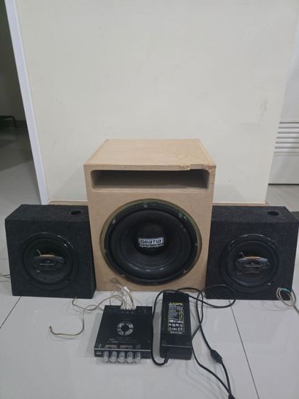 ขายตู้ลำโพงบลูทูธพาวเวอร์แอมจิ๊ว รูปที่ 2