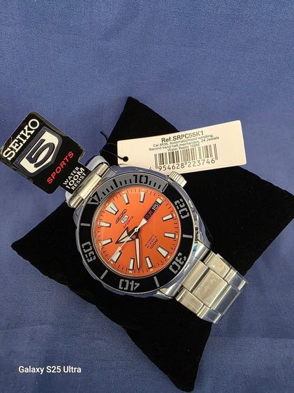 SEIKO 5 Sports หน้าปัดส้มแจ่ม